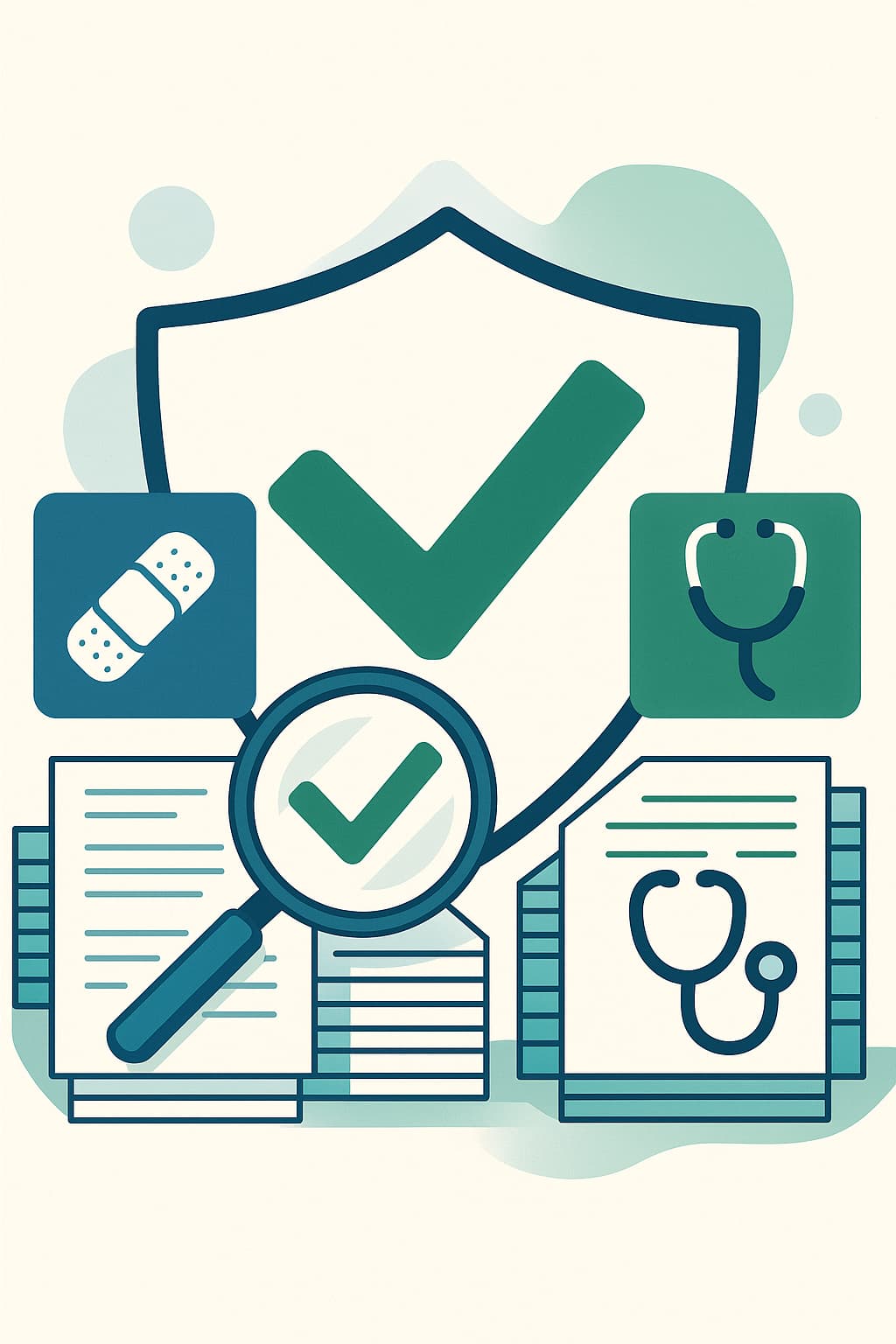 QuickCare professional documenting injury treatment