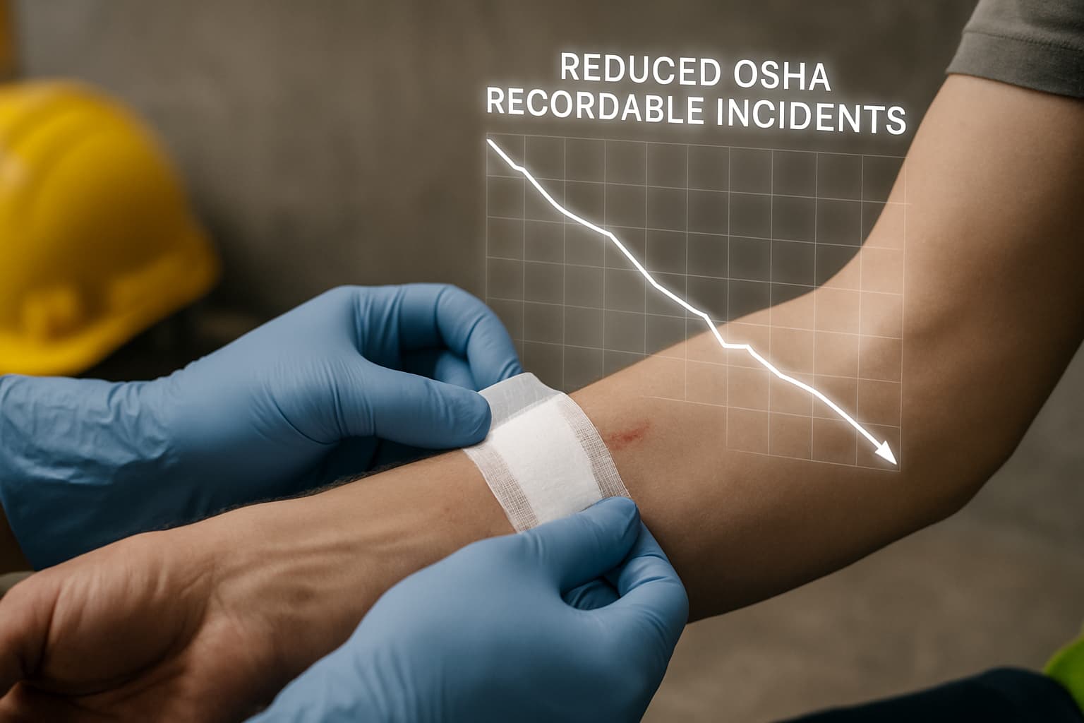 From Incident to Insight: How On-Site First Aid Drastically Reduces OSHA Recordables