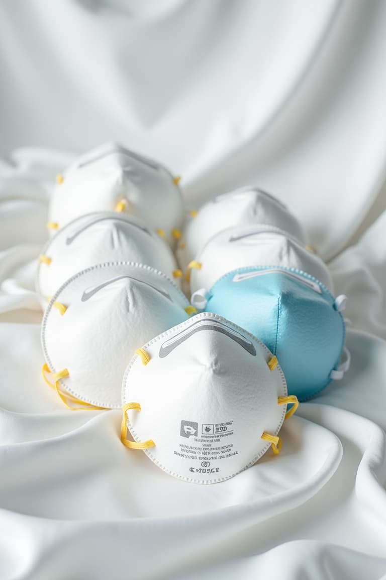 Collection of N95 and P100 filtering facepiece respirators (FFRs)